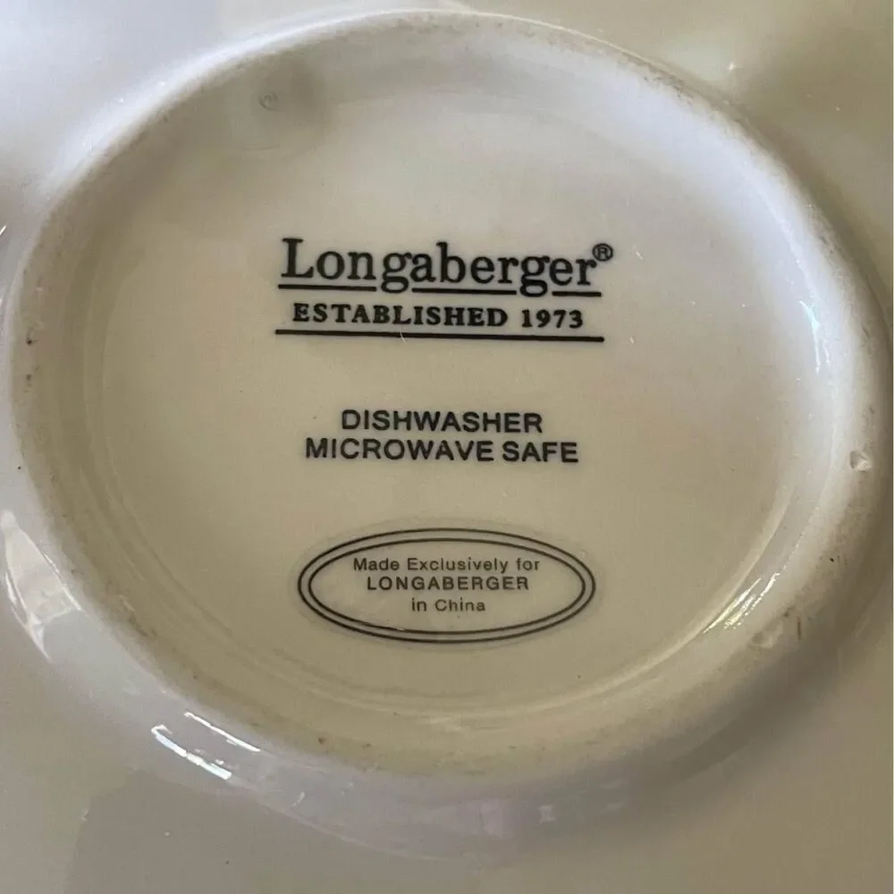 Longaberger pottery teacups